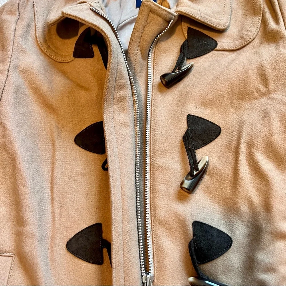 GAP Wool Blend Toggle/Zip Pea Coat—SZ. Medium - Picture 17 of 17